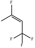 E-2,4,4,4-TETRAFLUORO-2-BUTENE Structure