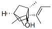 Bicyclo[2.2.1]heptan-2-ol, 1,3,3-trimethyl-2-[(1E)-1-methyl-1-propenyl]-, (1R,2S,4S)- (9CI) 구조식 이미지