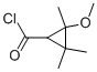 Cyclopropanecarbonyl chloride, 2-methoxy-2,3,3-trimethyl- (9CI) Structure