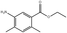 Benzoic acid, 5-amino-2,4-dimethyl-, ethyl ester (9CI) Structure