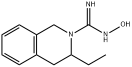 2(1H)-Isoquinolinecarboximidamide,3-ethyl-3,4-dihydro-N-hydroxy- Structure