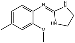벤젠아민,N-2-이미다졸리디닐리덴-2-메톡시-4-메틸-(9CI) 구조식 이미지