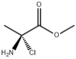 Alanine, 2-chloro-, methyl ester (9CI) Structure