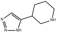 Piperidine, 3-(2H-1,2,3-triazol-4-yl)- (9CI) 구조식 이미지