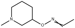 아세트알데히드,O-(1-메틸-3-피페리디닐)옥심(9CI) 구조식 이미지