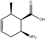 3-Cyclohexene-1-carboxylicacid,6-amino-2-methyl-,[1R-(1alpha,2alpha,6alpha)]-(9CI) Structure