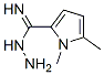 1H-Pyrrole-2-carboximidicacid,1,5-dimethyl-,hydrazide(9CI) Structure