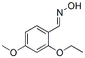 Benzaldehyde, 2-ethoxy-4-methoxy-, oxime (9CI) Structure