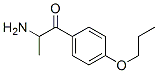 1-프로판온,2-아미노-1-(4-프로폭시페닐)- 구조식 이미지
