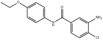 3-아미노-4-클로로-N-(4-에톡시페닐)벤즈아미드 구조식 이미지