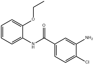 3-아미노-4-클로로-N-(2-에톡시페닐)벤즈아미드 구조식 이미지