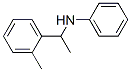 Benzenemethanamine, alpha,2-dimethyl-N-phenyl-, (-)- (9CI) Structure
