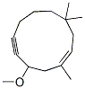 1-Cycloundecen-5-yne,4-methoxy-2,10,10-trimethyl-,(1E)-(9CI) 구조식 이미지
