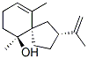 Spiro[4.5]dec-9-en-6-ol, 6,10-dimethyl-2-(1-methylethenyl)-, (2R,5R,6S)- (9CI) 구조식 이미지