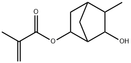 2-Propenoicacid,2-methyl-,6-hydroxy-5-methylbicyclo[2.2.1]hept-2-ylester(9CI) Structure