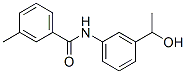 벤즈아미드,N-[3-(1-히드록시에틸)페닐]-3-메틸-(9CI) 구조식 이미지
