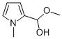 1H-Pyrrole-2-methanol,alpha-methoxy-1-methyl-(9CI) Structure