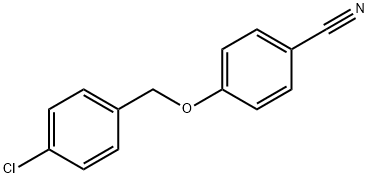 4-[(4-CHLOROBENZYL)OXY]BENZONITRILE Structure