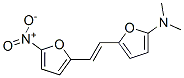 2-Furanamine,  N,N-dimethyl-5-[2-(5-nitro-2-furanyl)ethenyl]- 구조식 이미지