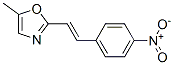 Oxazole, 5-methyl-2-[2-(4-nitrophenyl)ethenyl]- (9CI) 구조식 이미지