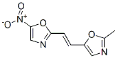 Oxazole, 2-methyl-5-[2-(5-nitro-2-oxazolyl)ethenyl]- (9CI) 구조식 이미지