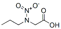 Glycine, N-nitro-N-propyl- (9CI) Structure