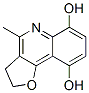 Furo[3,2-c]quinoline-6,9-diol, 2,3-dihydro-4-methyl- (9CI) 구조식 이미지