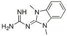 Guanidine, (1,3-dihydro-1,3-dimethyl-2H-benzimidazol-2-ylidene)- (9CI) Structure