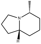 인돌리진,옥타하이드로-5-메틸-,(5R,8aR)-(9CI) 구조식 이미지
