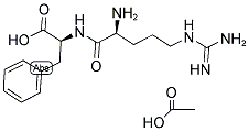 H-ARG-PHE-OH ACETATE SALT Structure