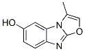 Oxazolo[3,2-a]benzimidazol-6-ol, 3-methyl- (9CI) Structure