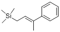 트리메틸-((E)-3-페닐-BUT-2-에닐)-실란 구조식 이미지