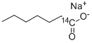 HEPTANOIC ACID, SODIUM SALT, [1-14C] Structure