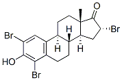 2,4,16a-Tribromoestrone Structure