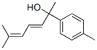 Benzenemethanol, alpha,4-dimethyl-alpha-(4-methyl-1,3-pentadienyl)- (9CI) Structure