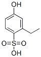 Benzenesulfonic acid, 2-ethyl-4-hydroxy- (9CI) Structure