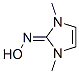 2H-Imidazol-2-one,1,3-dihydro-1,3-dimethyl-,oxime(9CI) 구조식 이미지