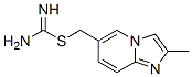 Carbamimidothioic acid, (2-methylimidazo[1,2-a]pyridin-6-yl)methyl ester (9CI) 구조식 이미지