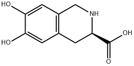 3-Isoquinolinecarboxylicacid,1,2,3,4-tetrahydro-6,7-dihydroxy-,(3R)-(9CI) 구조식 이미지