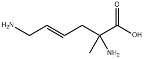 4-Hexenoicacid,2,6-diamino-2-methyl-,(4E)-(9CI) Structure
