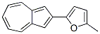 Furan, 2-(2-azulenyl)-5-methyl- (9CI) Structure