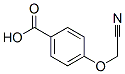 Benzoic acid, 4-(cyanomethoxy)- (9CI) Structure