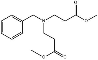3-[벤질-(2-메톡시카르보닐-에틸)-아미노]-프로피온산메틸에스테르 구조식 이미지