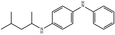 N-(1,3-다이메틸뷰틸-N'-페닐-p-페닐렌디아민) 구조식 이미지