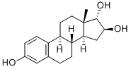 (16b,17a)-Estra-1,3,5(10)-triene-3,16,17-triol Structure