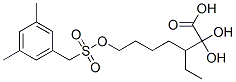 (5S,6S)-DIHYDROXY-7-(MESITYLENE-*SULFONY LOXY)HEPTAN 구조식 이미지