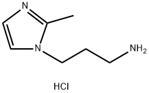 3-(2-METHYL-1H-IMIDAZOL-1-YL)PROPYLAMINE HCL Structure