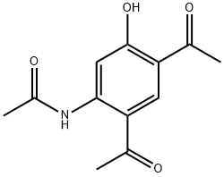 N1-(2,4-DIACETYL-5-HYDROXYPHENYL)ACETAMIDE Structure