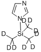 N-(TRIMETHYL-D9-SILYL)IMIDAZOLE Structure