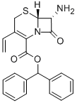 7-Amino-3-vinyl-3-cephem-4-carboxylic acid diphenylmethyl ester  monohydrochloride Structure